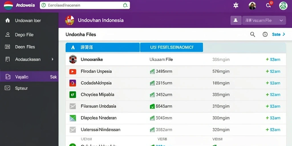 Tampilan antarmuka yang sederhana dan intuitif.