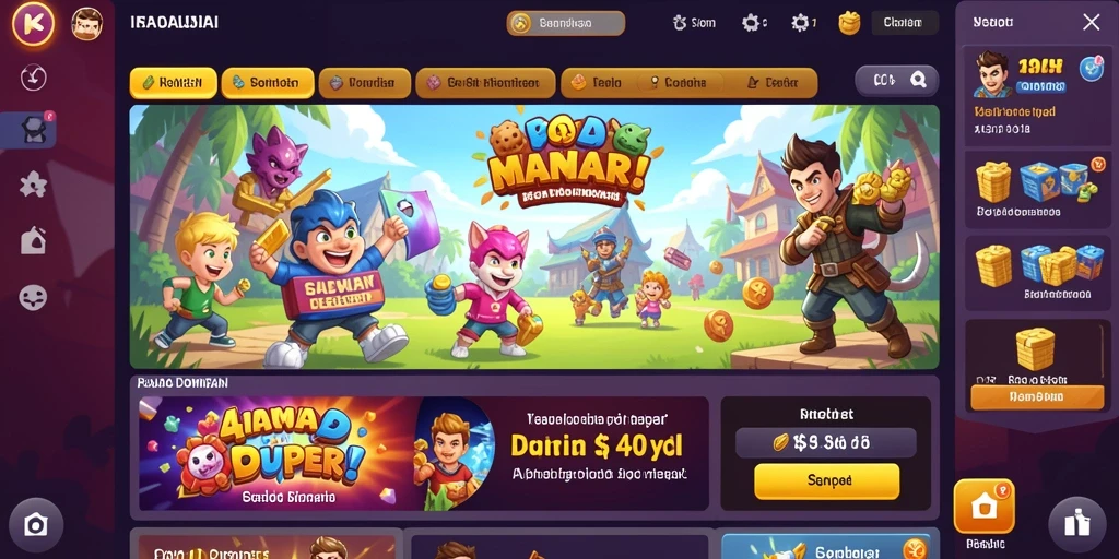 Screenshot menampilkan tampilan awal permainan GU777 yang menarik.