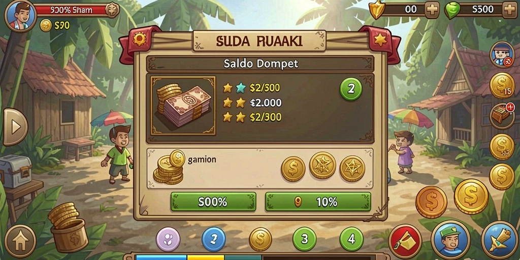 Tampilan antarmuka yang menarik dan mudah digunakan.