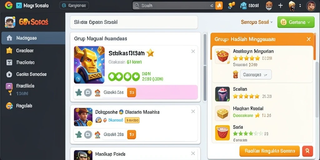 Tampilan antarmuka yang menarik dan intuitif.