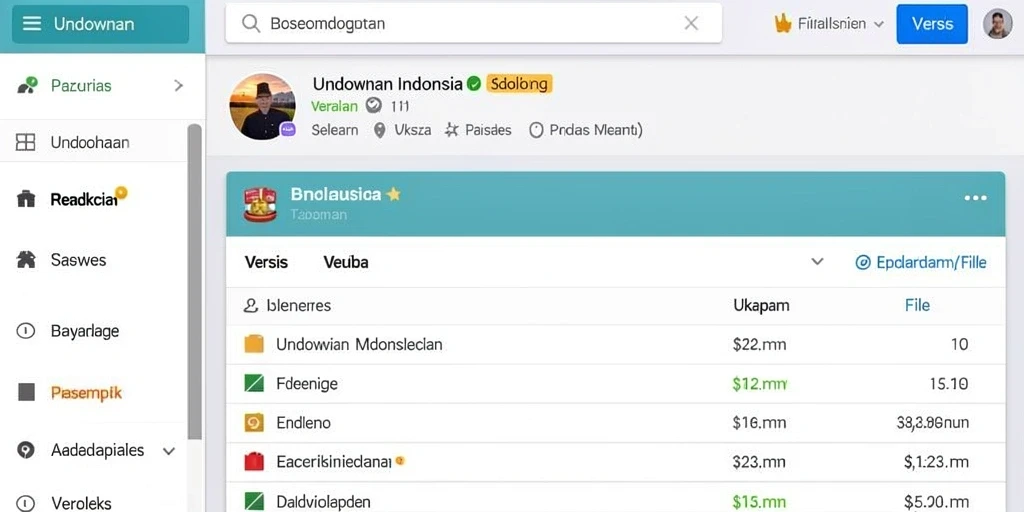 Tampilan mesin slot yang berwarna-warni dan menarik.