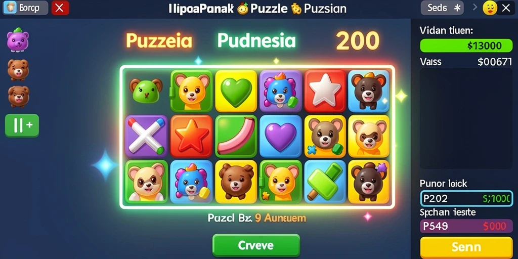 Tampilan permainan slot yang menarik dan intuitif.