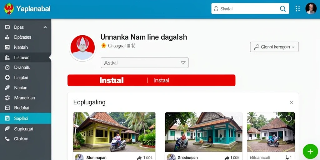 Tampilan antarmuka yang user-friendly dan menarik.