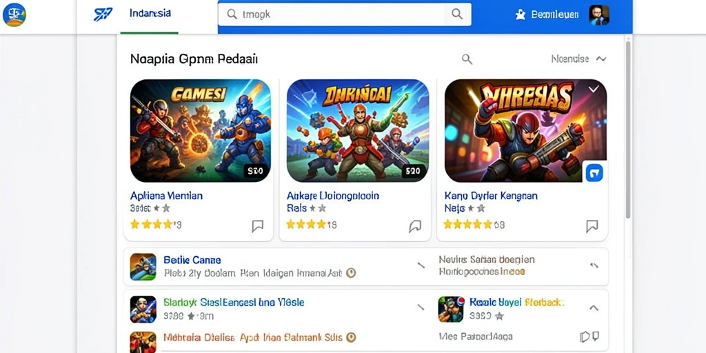 Screenshot gameplay yang mendebarkan.